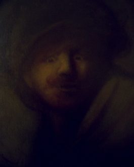 Rembrandt aux yeux hagards<br>(VENDU)