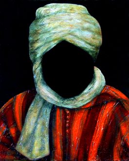 Portrait mort ou Nature morte orientale