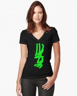 VIDAE On Vert T-shirt moulant col V<br>28,28€