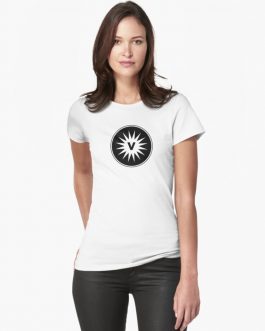 V as VIDAE T-shirt moulant<br>21,36€