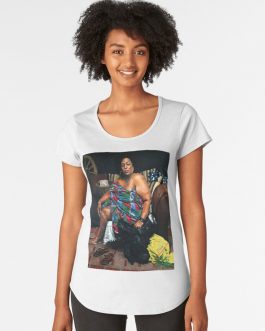 Sainte Catherine d'Alexandrie T-shirt premium échancré<br>37,37€