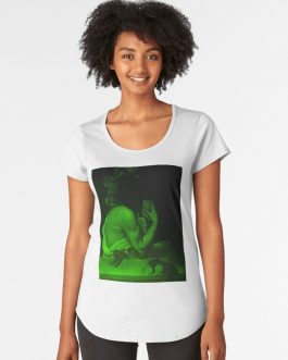 Jeune Bacchus Vraiment Malade T-shirt premium échancré<br>37,37€