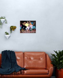 Deux Amies Impression métallique<br>53,51€